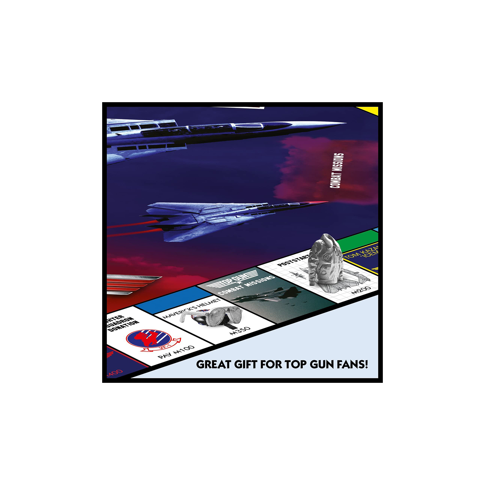 Настільна гра Winning Moves Top Gun Monopoly (WM00548-EN1-6) зображення 8