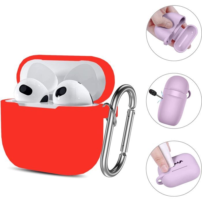 Чохол для навушників BeCover Silicon для Apple AirPods (3nd Gen) Yellow (707233) зображення 3