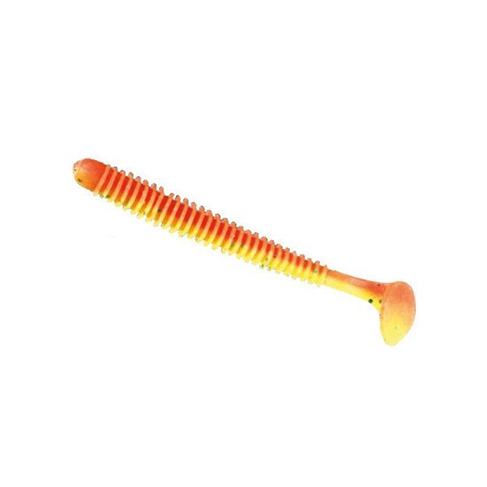 Силикон рыболовный Nomura Gator 50мм 1гр. цвет-067 (red yellow glitter) 10шт (NM70006705)