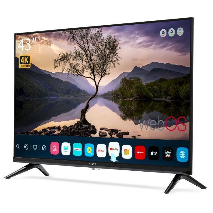 Телевизор Vinga S43UHD25BWEB изображение 2