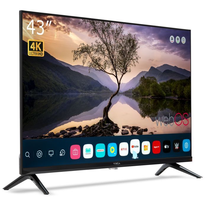 Телевизор Vinga S43UHD25BWEB изображение 3