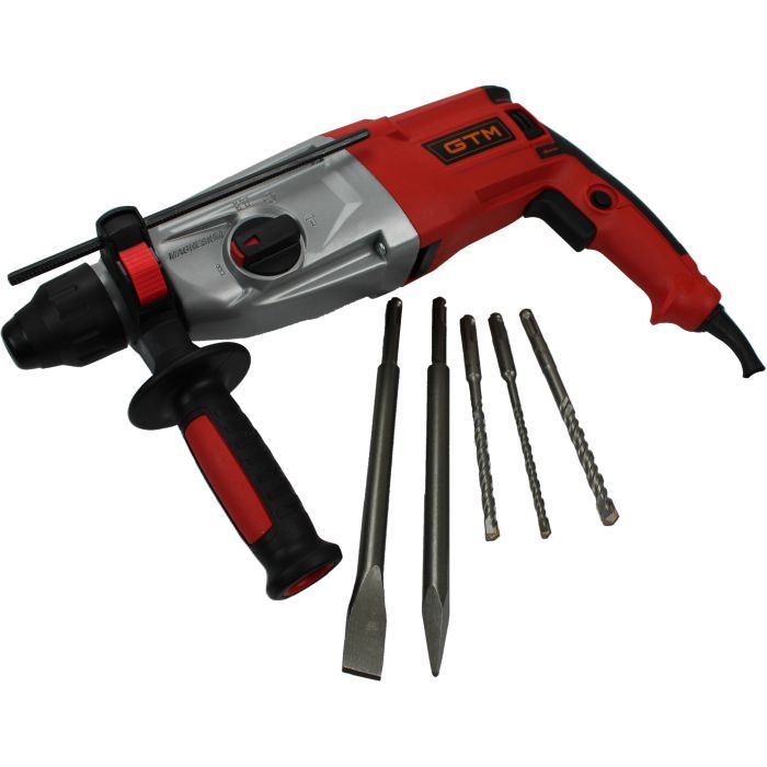 Перфоратор GTM RH28/850EV 3,2Дж, 850Вт, 6-28мм (RH28/850EV) изображение 2