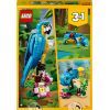 Конструктор LEGO Creator Экзотический попугай 253 детали (31136) изображение 10