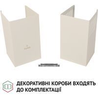 Вытяжка кухонная Perfelli K 6432 IV 850 LED RETRO изображение 8