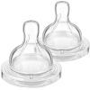 Соска Philips AVENT Анти-Колік, середній потік 3+ міс 2 шт (SCY763/02)