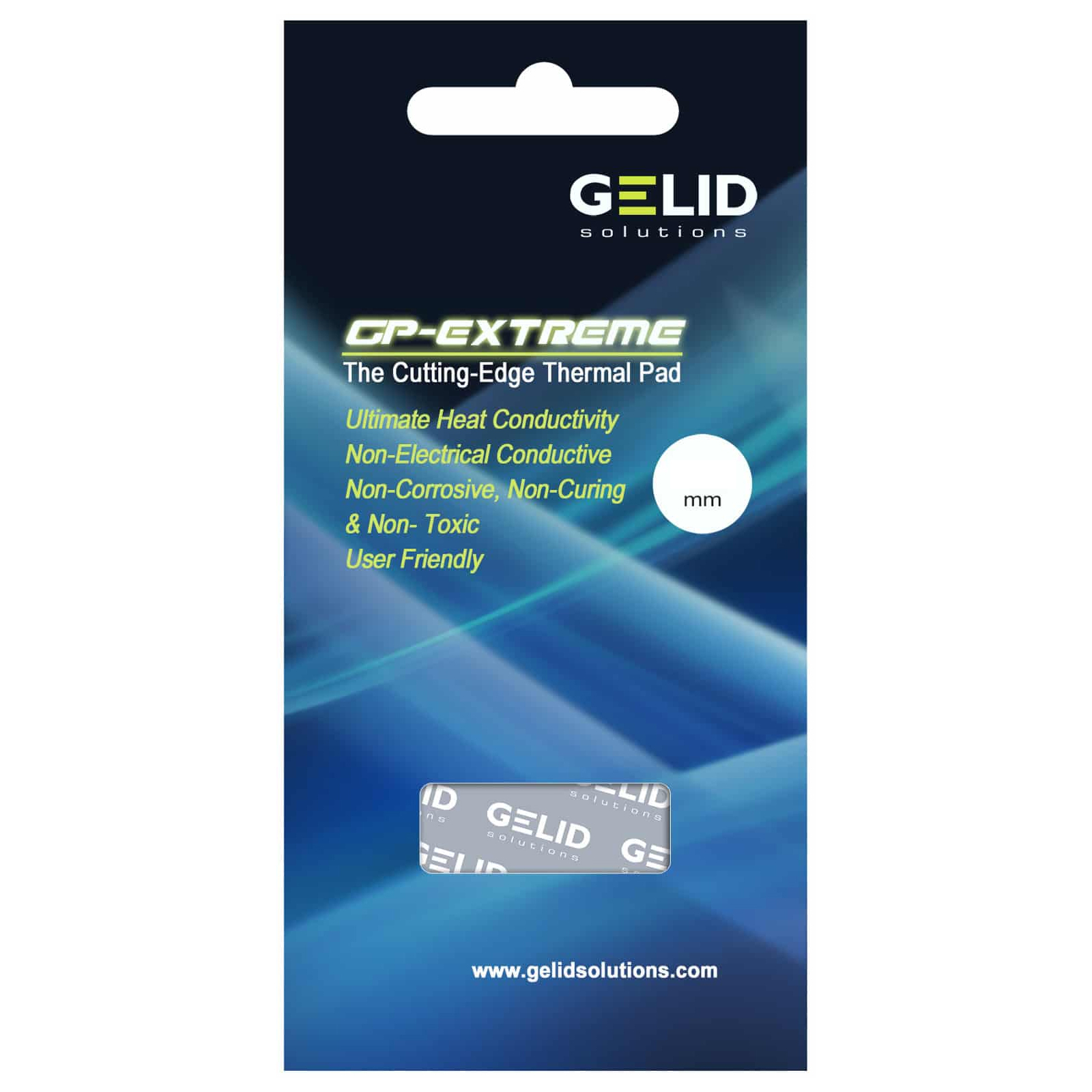 Термопрокладка Gelid Solutions GP-Extreme 80x40x1.0 mm (TP-GP01-B) изображение 3