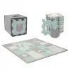 Детский коврик Kinderkraft Luno Shapes Mint 30 элементов (5902533919321) изображение 4
