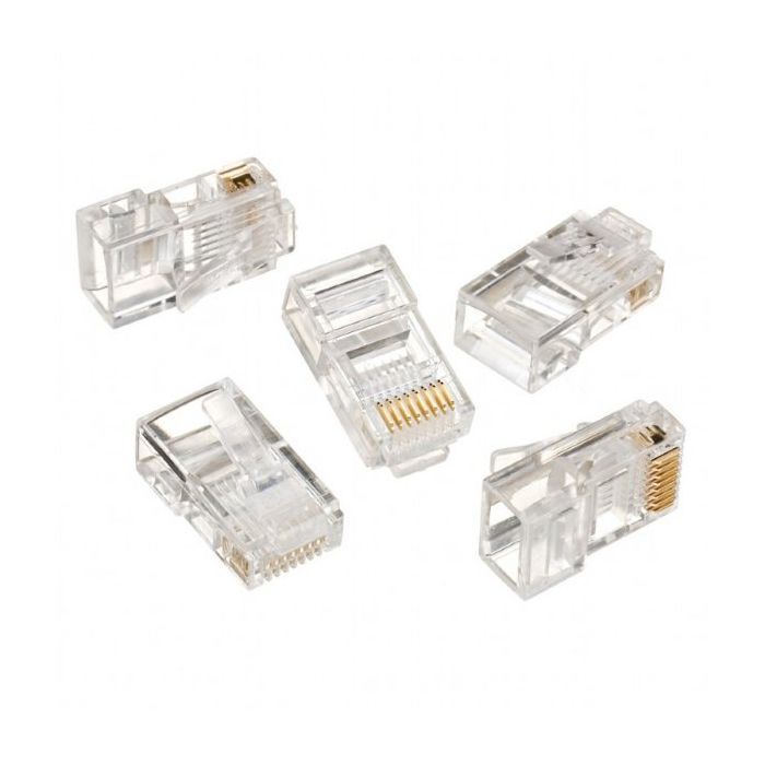 Коннектор RJ45 cat.5e UTP 8P8C * 10 Cablexpert (PLUG3UP6/10)