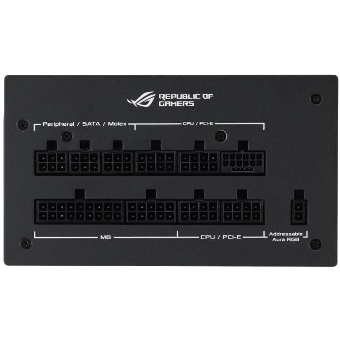 Блок питания ASUS 1000W ROG STRIX PCIE5 Gold Aura Edition (90YE00P1-B0NA00) изображение 6