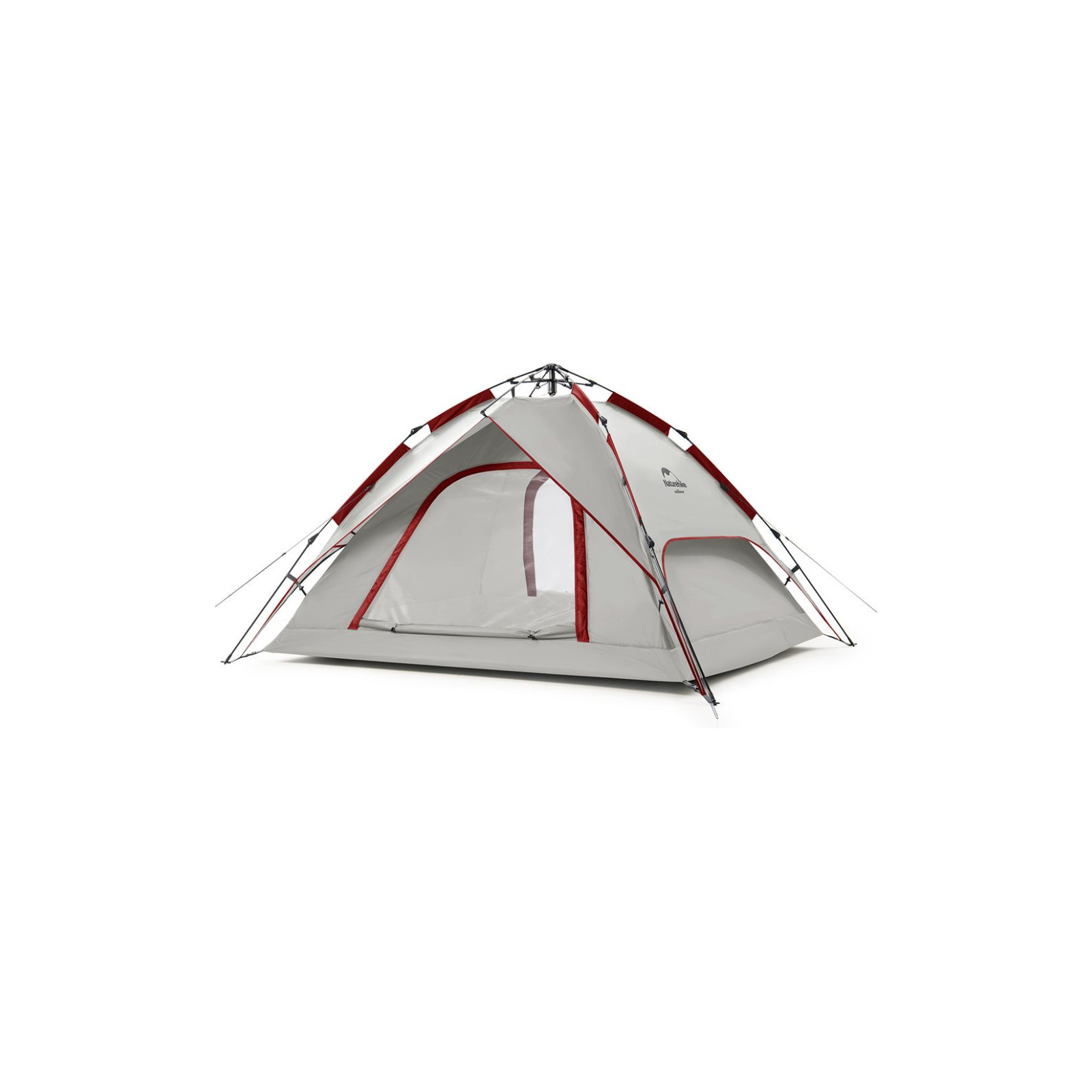 Палатка Naturehike NH21ZP008 4x Grey/Red (6927595777572)