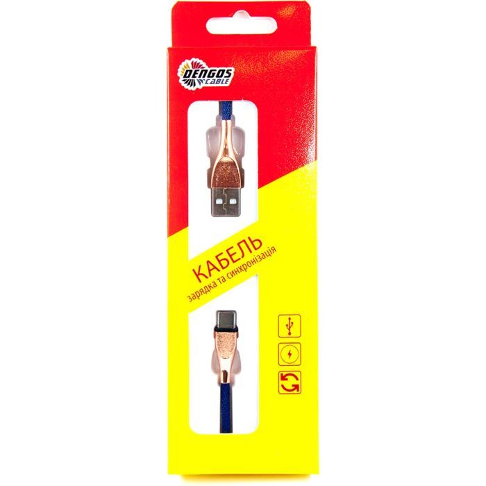 Дата кабель USB 2.0 AM to Micro 5P 1.0m red Dengos (NTK-M-SET-RED) изображение 3