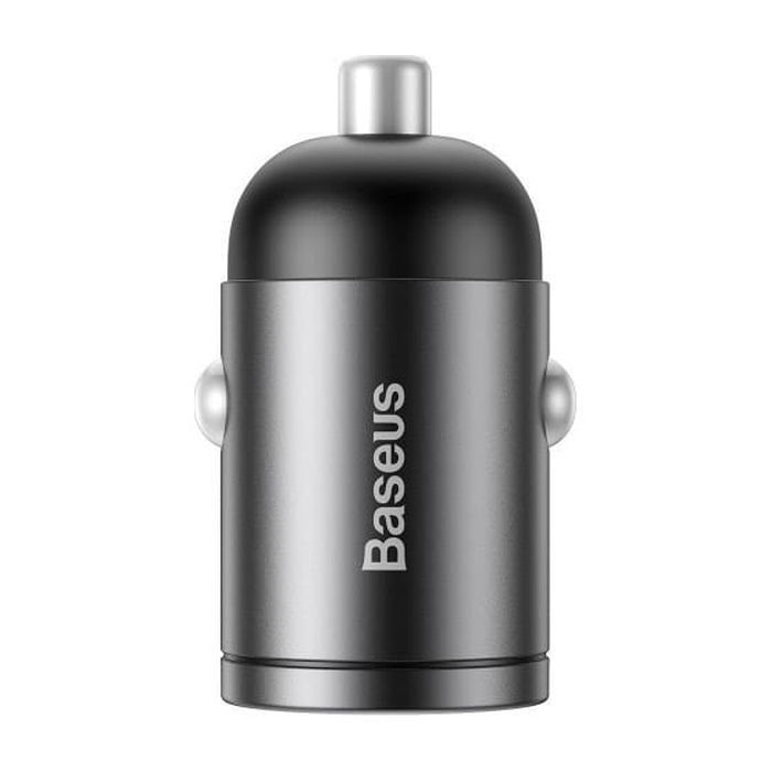 Зарядное устройство Baseus Tiny Star Mini Quick Charge Car Charger USB-A Gray (VCHX-A0G) изображение 2