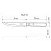 Кухонний ніж Tramontina Dynamic Steak 127 мм (22321/105) зображення 3