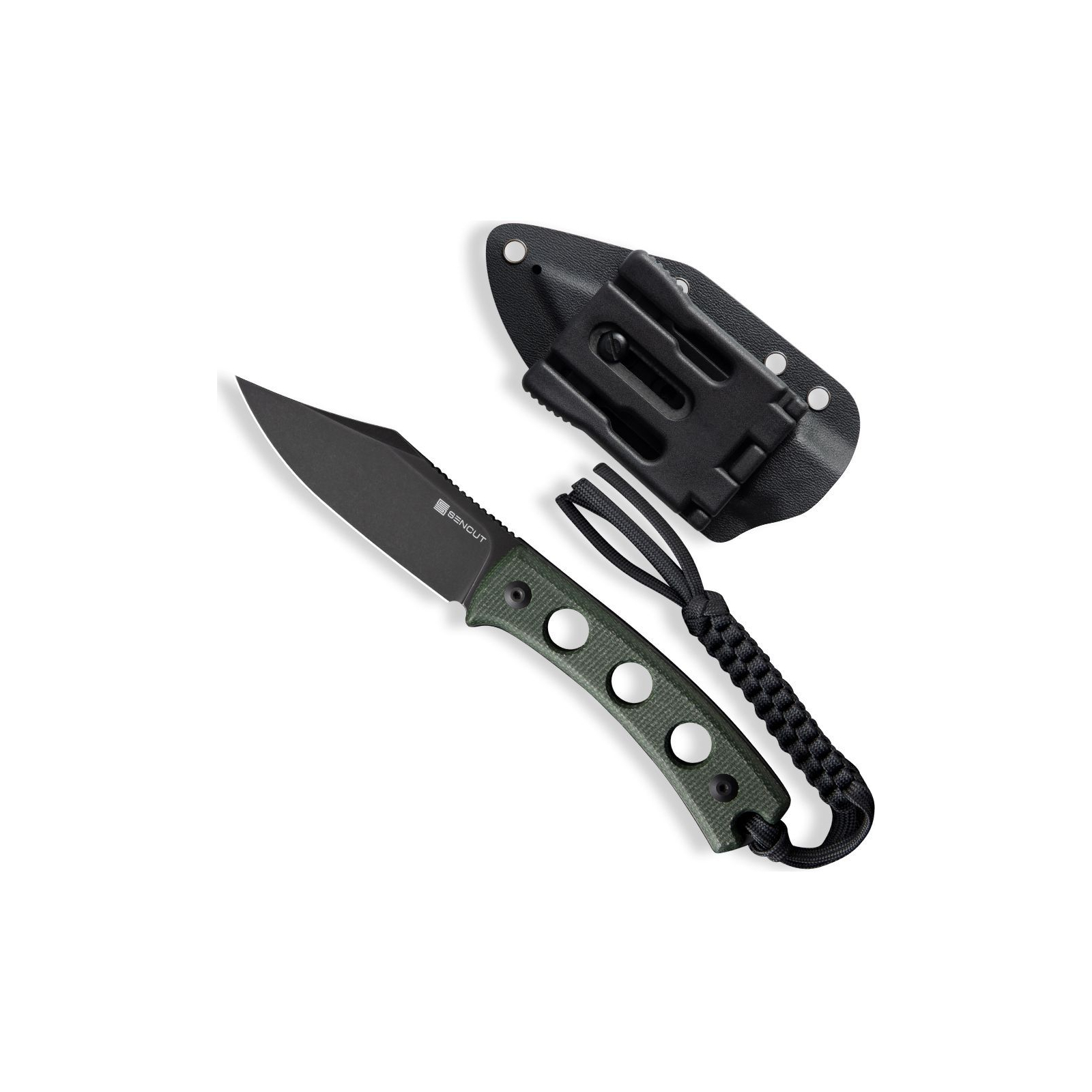 Нож Sencut Waxahachie Dark Micarta Black Blade (SA11C) изображение 4