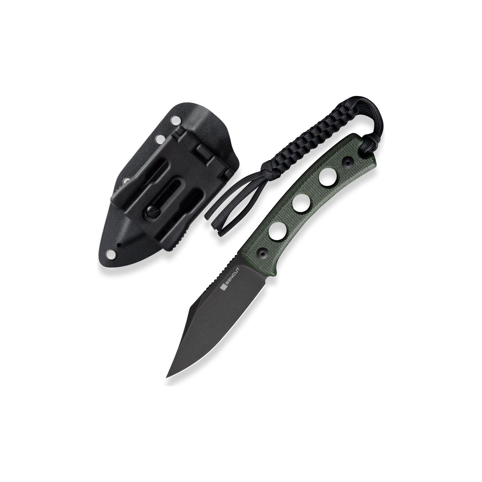 Нож Sencut Waxahachie Dark Micarta Black Blade (SA11C) изображение 5