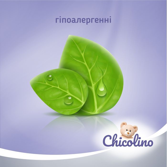 Туалетная бумага Chicolino Биоразлагаемая влажная для детей и взрослых 40 шт. (4823098413936) изображение 5