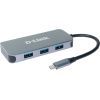 Концентратор D-Link 3xUSB3.0, 1xUSB-C/PD, 1xHDMI 1.4b, 1xGE, USB-C (DUB-2335) зображення 2