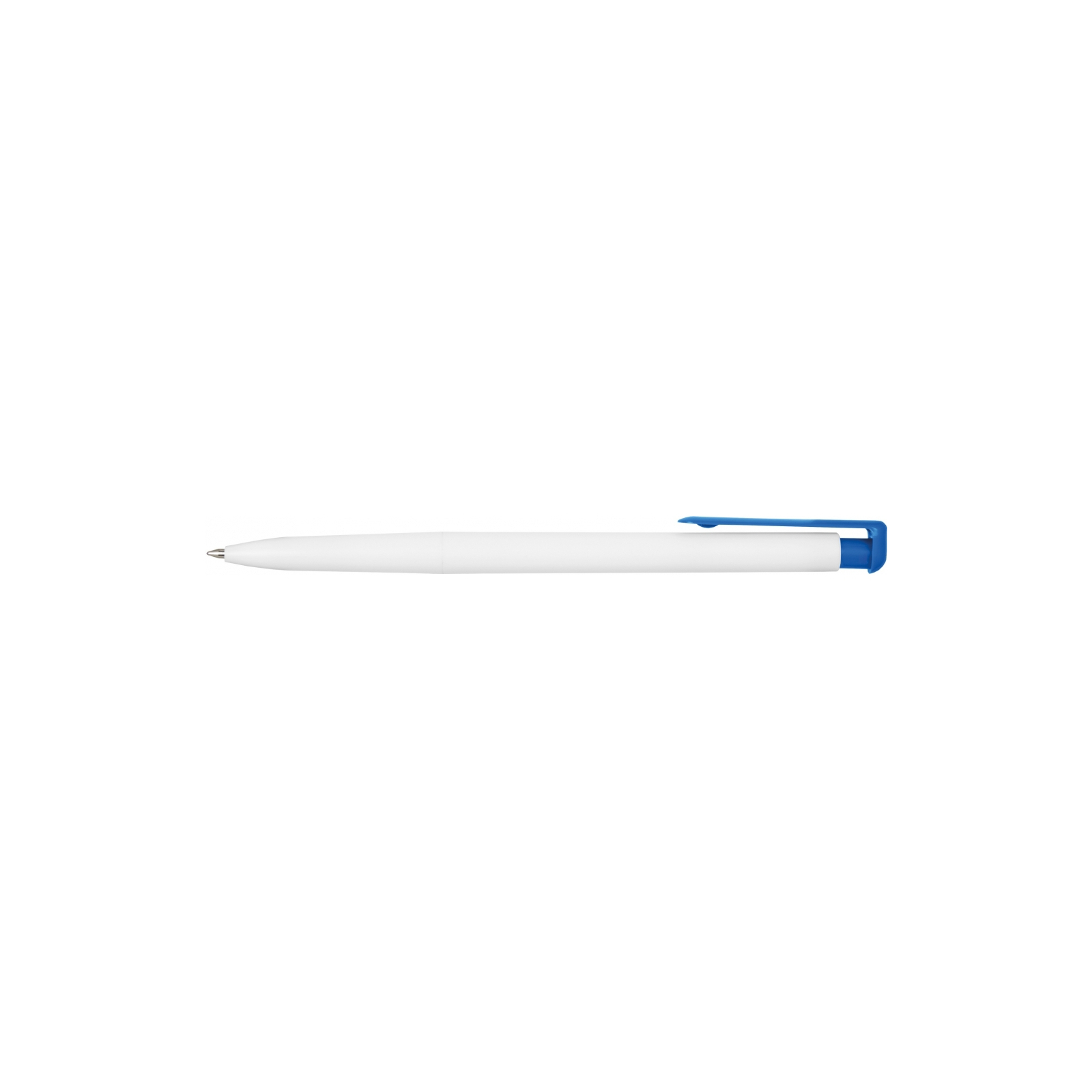 Ручка шариковая Economix promo HAVANA. Корпус бело-синий, пишет синим (E10232-02)