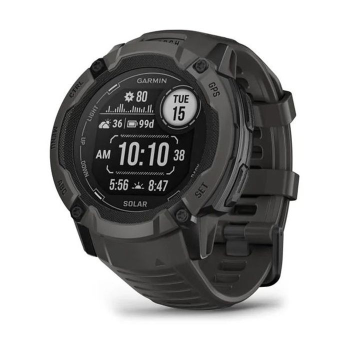 Смарт-годинник Garmin Instinct 2X, Solar, Graphite, GPS (010-02805-00)
