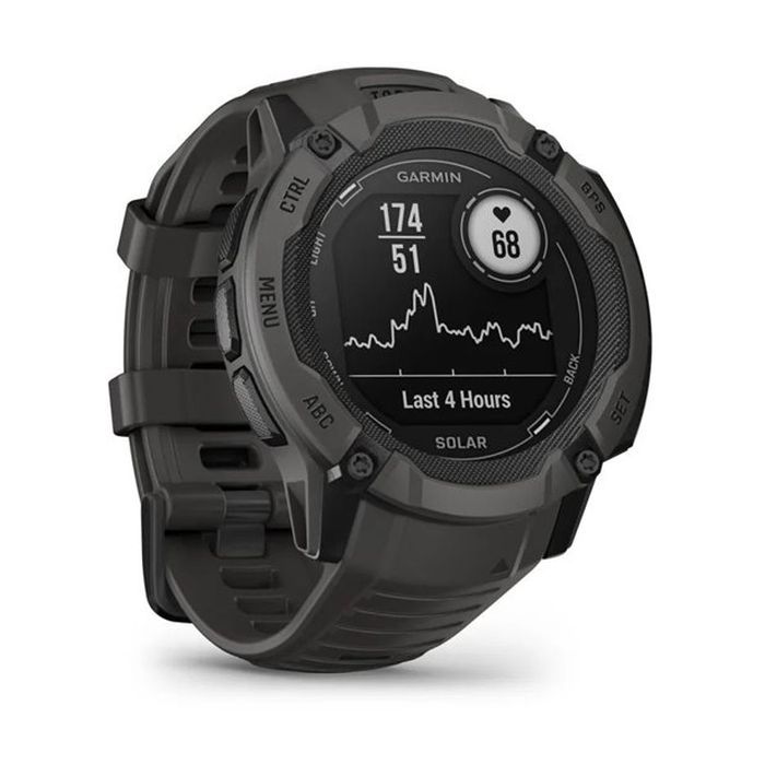 Смарт-годинник Garmin Instinct 2X, Solar, Graphite, GPS (010-02805-00) зображення 3