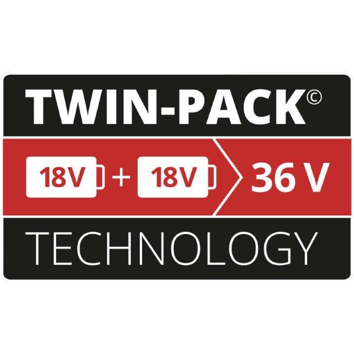 Акумулятор до електроінструменту Einhell 18V PXC Twinpack, 18V, 5.2Ah, 2 шт (4511526) зображення 6