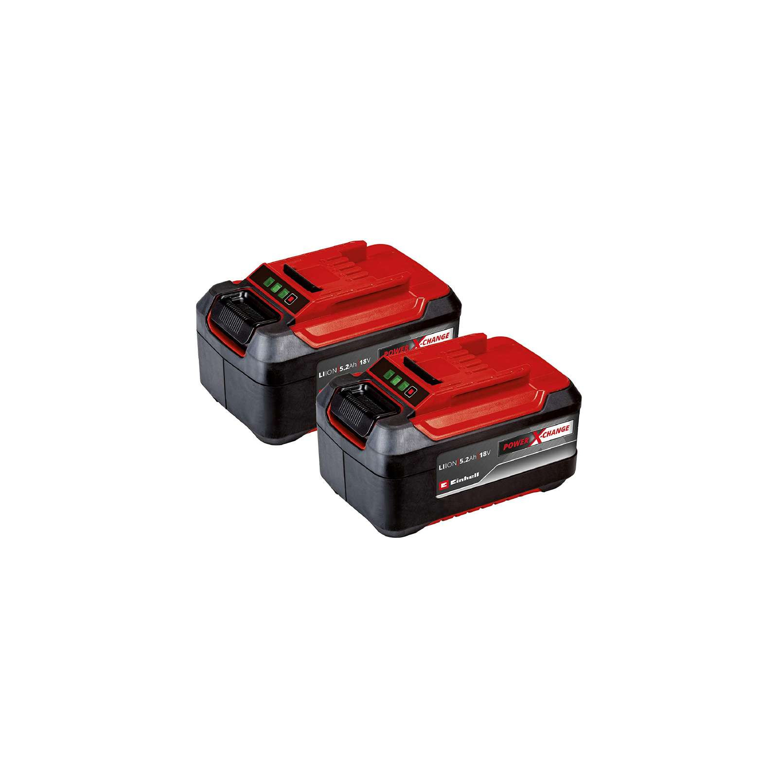 Аккумулятор к электроинструменту Einhell 18V PXC Twinpack, 18V, 5.2Ah, 2 шт (4511526)