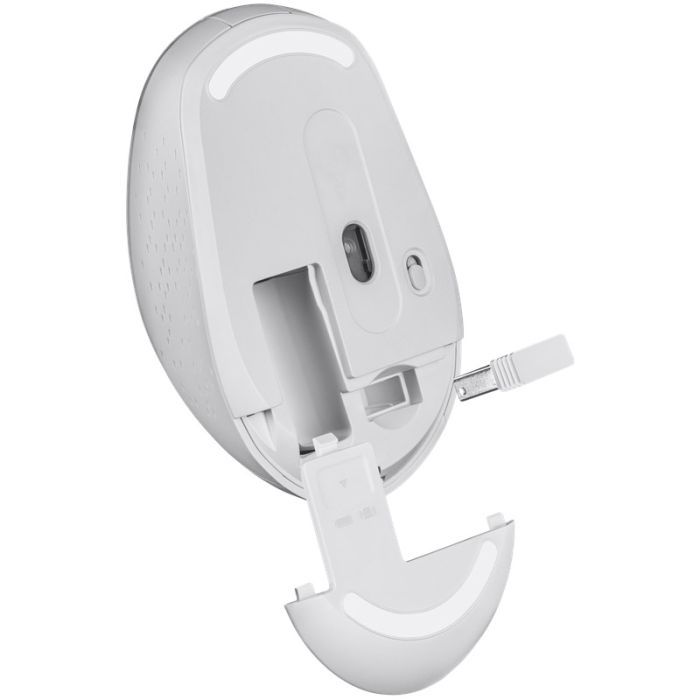 Мышка Defender Auris MB-027 Silent Wireless White (52028) изображение 3