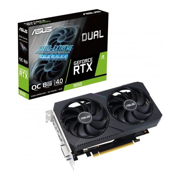 Видеокарта ASUS GeForce RTX3050 8Gb DUAL OC (DUAL-RTX3050-O8G-V2) изображение 2