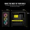 Корпус Corsair iCUE 4000D RGB Airflow Black (CC-9011240-WW) зображення 7