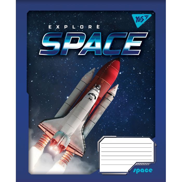 Зошит Yes А5 Space 48 аркушів, клітинка (766447) зображення 4