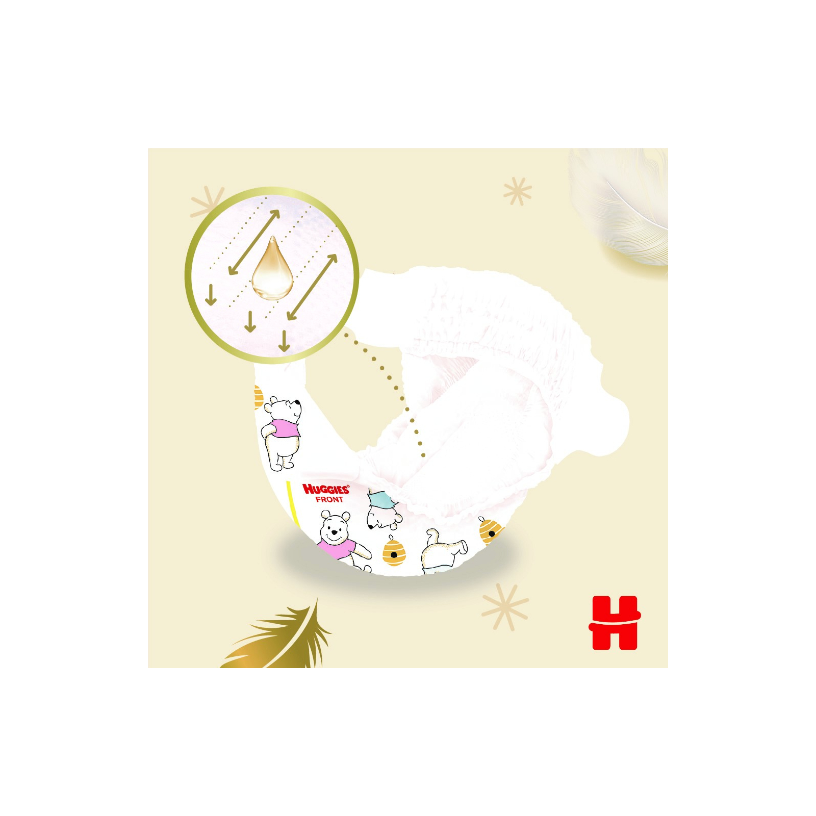 Подгузники Huggies Extra Care 3 (6-10 кг) 72шт (5029053578095) изображение 12