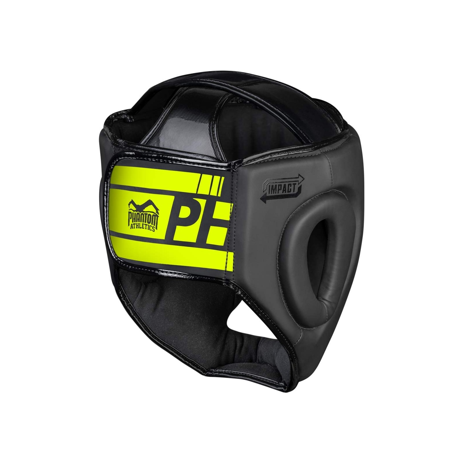 Боксерський шолом Phantom APEX Full Face Neon One Size Black/Yellow (PHHG2303) зображення 2