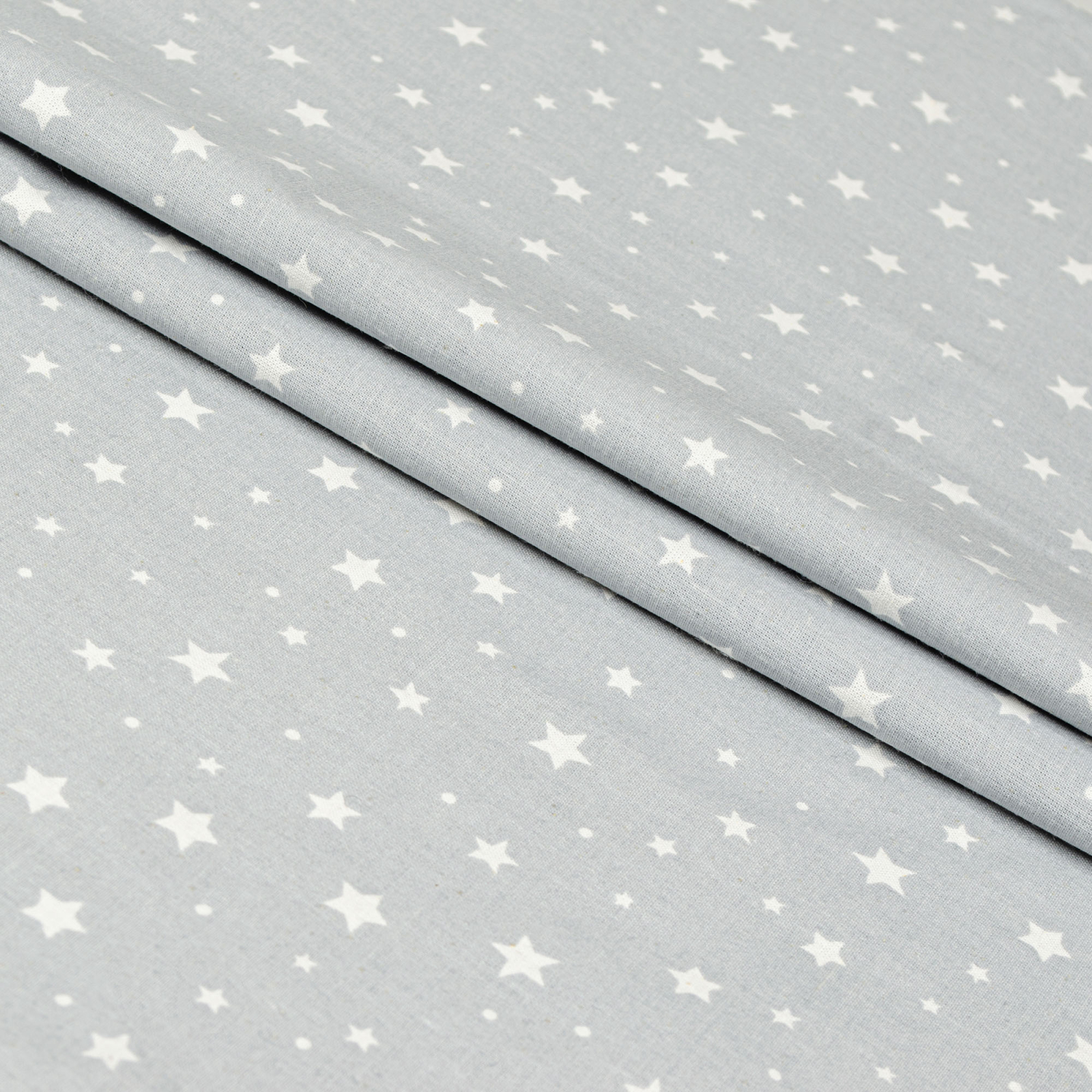 Постельное белье Home Line Звезды разные серо-голубой бязь полуторный (175320) изображение 2