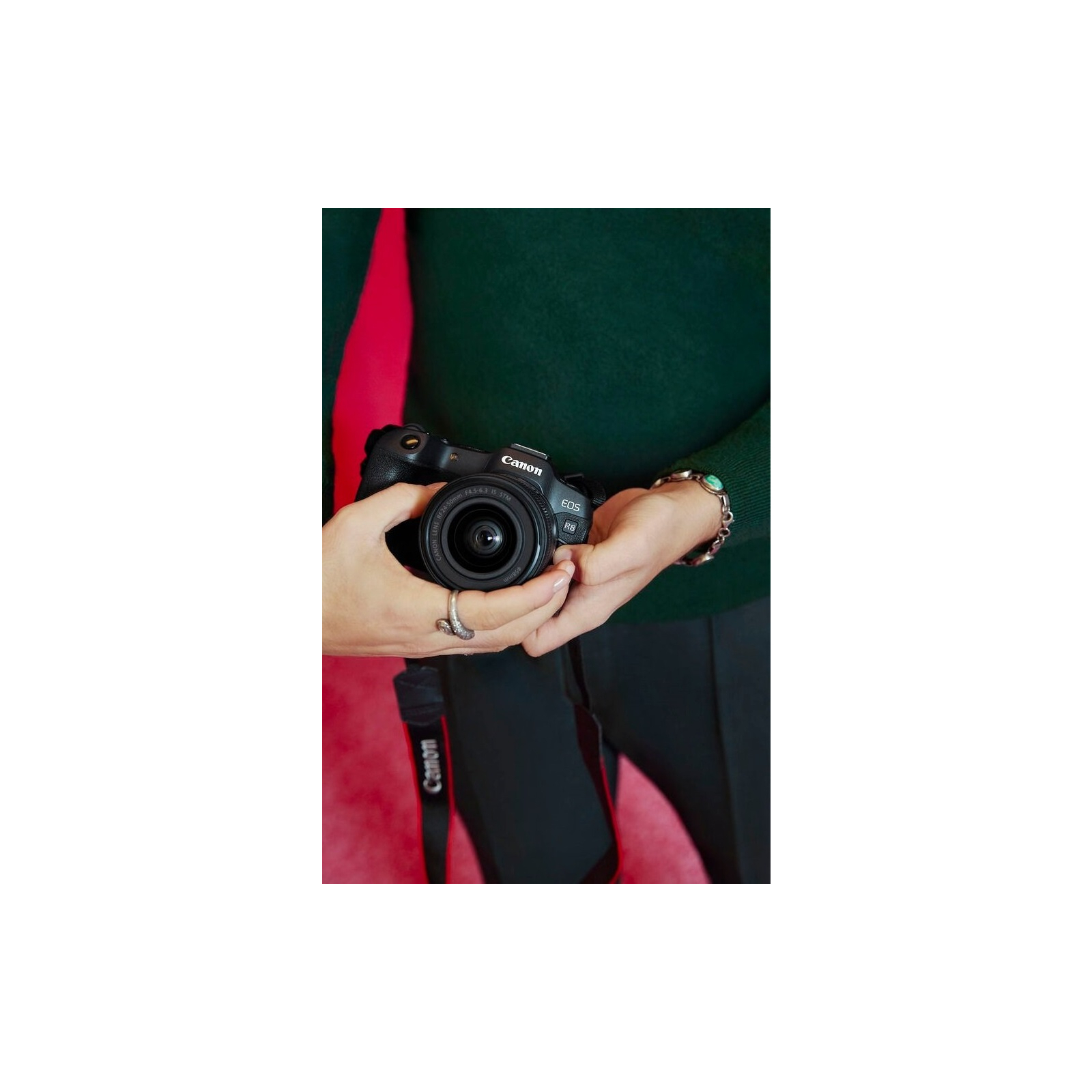Цифровий фотоапарат Canon EOS R8 + RF 24-50mm f/4.5-6.3 IS STM (5803C016) зображення 2