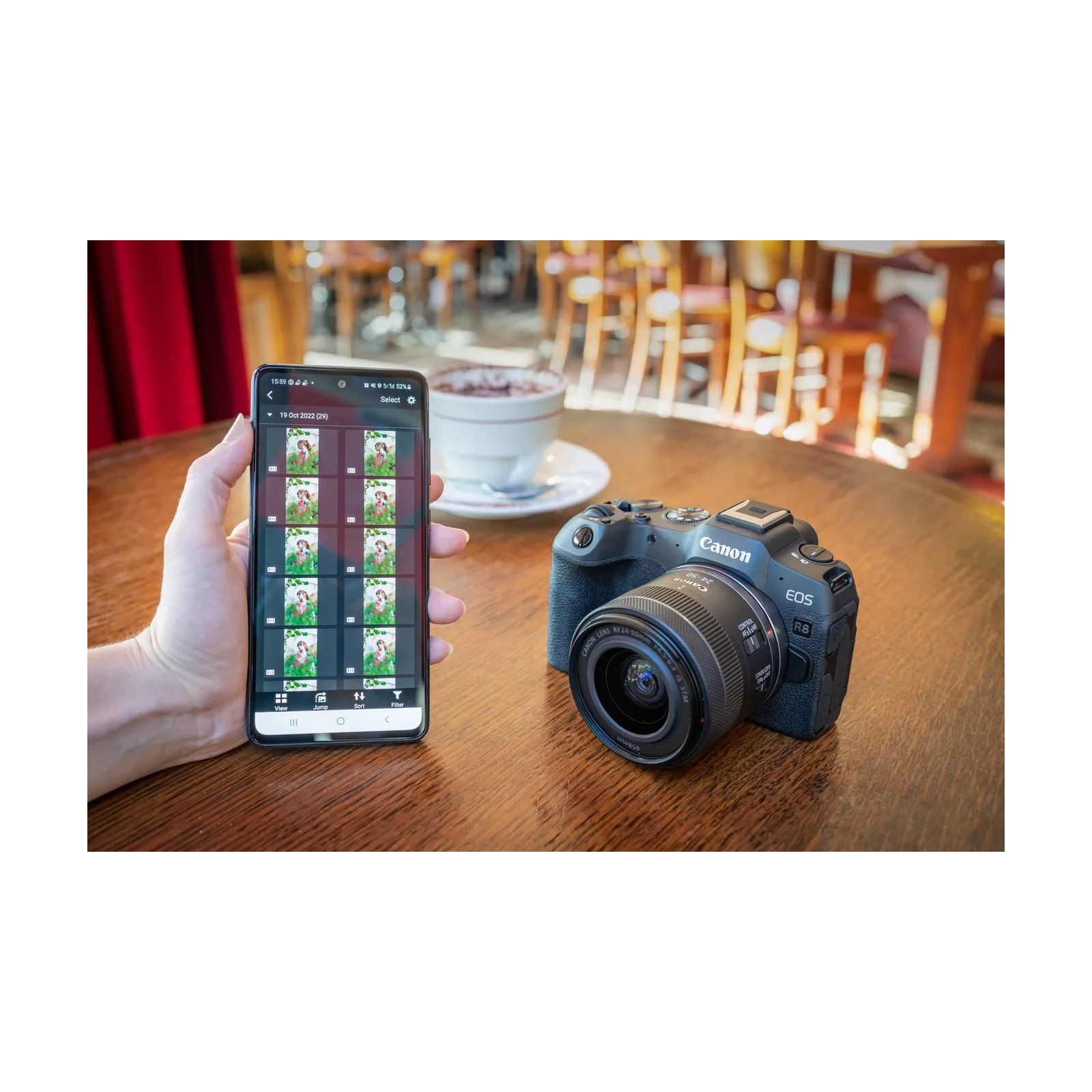 Цифровой фотоаппарат Canon EOS R8 + RF 24-50mm f/4.5-6.3 IS STM (5803C016) изображение 5