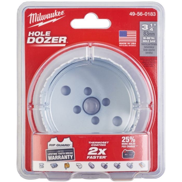 Коронка Milwaukee Bi-Metal 33мм (49560067) изображение 2