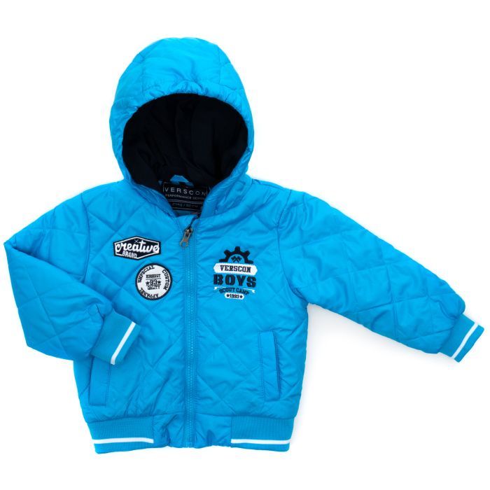 Куртка детская Verscon стеганая (3608-116B-lightblue)
