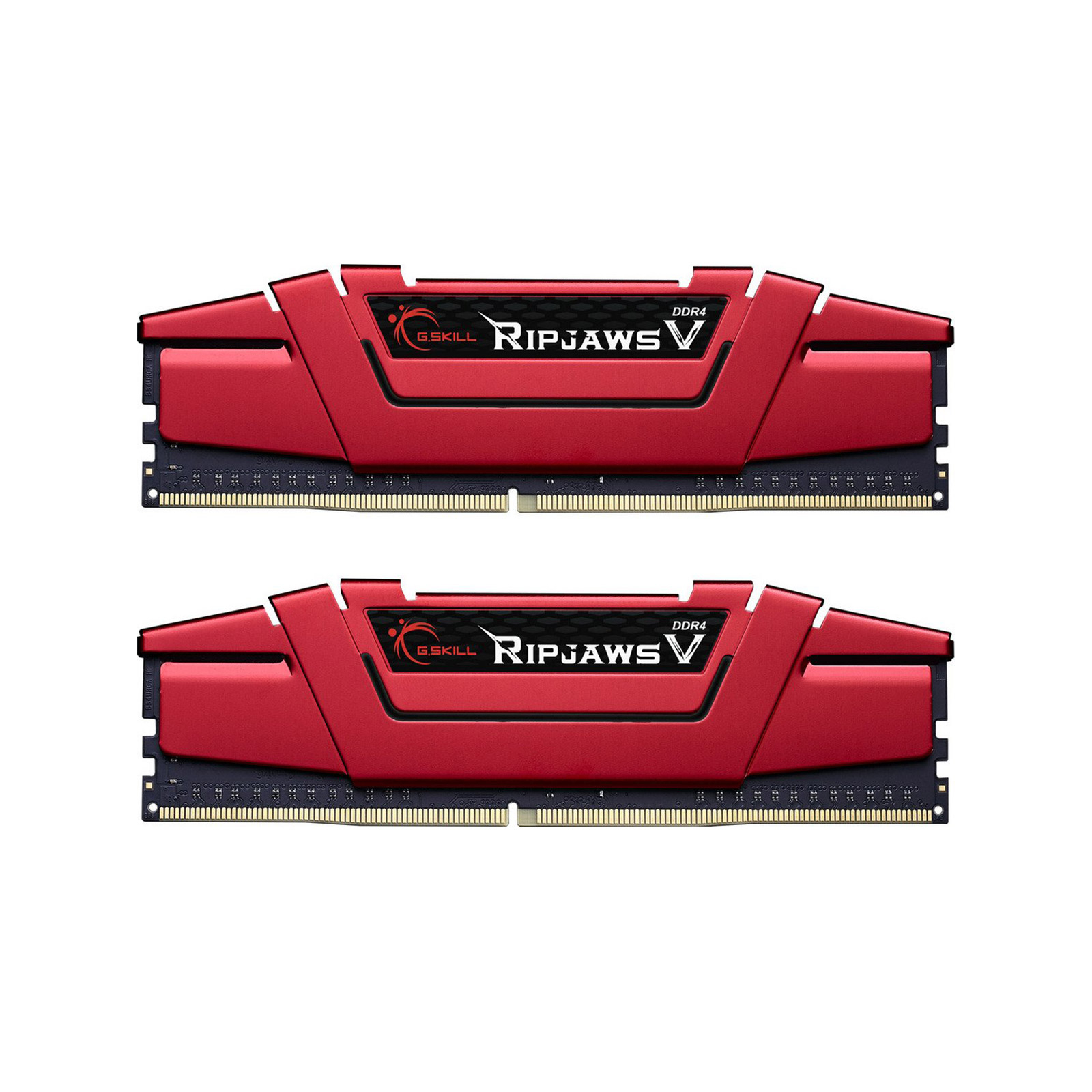 Модуль пам'яті для комп'ютера DDR4 16GB (2x8GB) 2666 MHz Ripjaws V Red G.Skill (F4-2666C19D-16GVR)