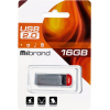 USB флеш накопичувач Mibrand 16GB Falcon Silver-Red USB 2.0 (MI2.0/FA16U7R) зображення 2