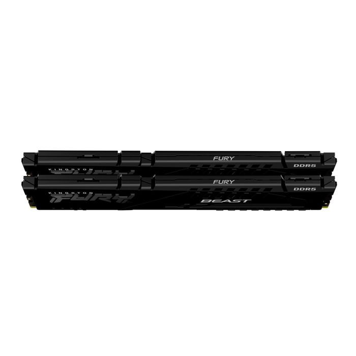 Модуль памяти для компьютера DDR5 16GB (2x8GB) 5200 MHz Beast Black Kingston Fury (ex.HyperX) (KF552C36BBEK2-16) изображение 4