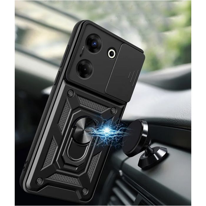 Чехол для мобильного телефона BeCover Military Tecno Camon 20 Pro (CK7n) Black (710003) изображение 5