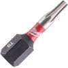Набор бит Milwaukee SHOCKWAVE, TX BO9, 25мм, 2шт (4932471579)