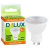 Лампочка Delux 6Вт 3000K 220В GU10 (90019262) зображення 3