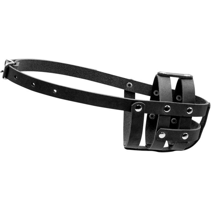 Намордник для собак Collar мягкий №0 (спаниель) черный (06331)