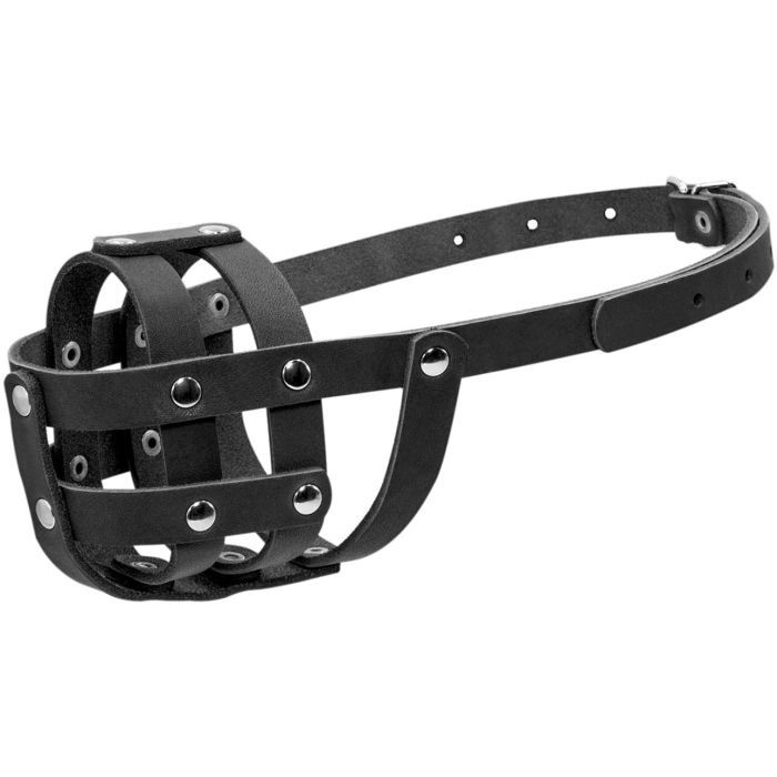Намордник для собак Collar мягкий №0 (спаниель) черный (06331) изображение 2