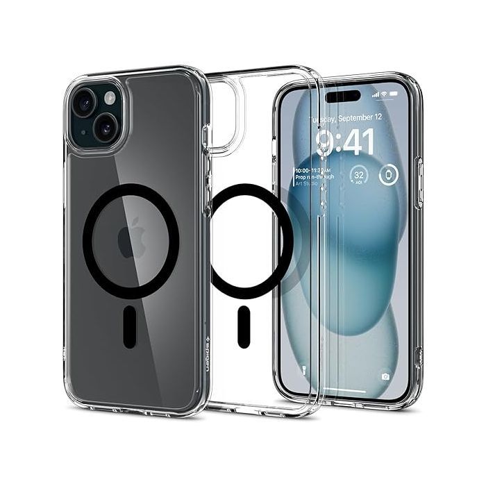 Чехол для мобильного телефона Spigen Apple iPhone 15 Ultra Hybrid MagFit Black (ACS06803) изображение 2
