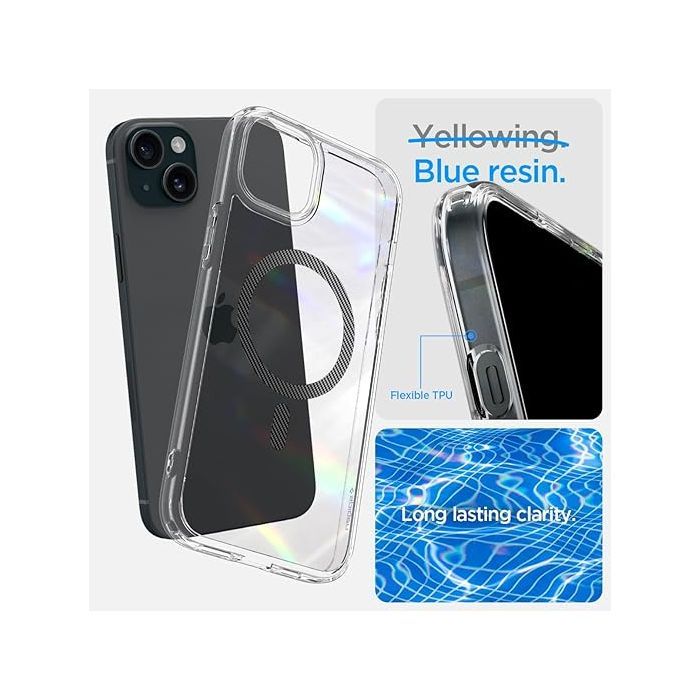 Чехол для мобильного телефона Spigen Apple iPhone 15 Ultra Hybrid MagFit Black (ACS06803) изображение 6