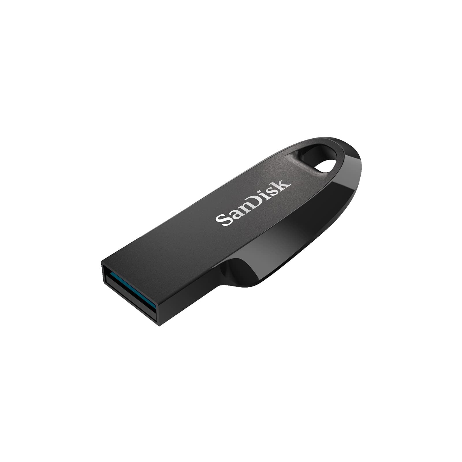 USB флеш накопичувач SanDisk 256GB Ultra Curve Black USB 3.2 (SDCZ550-256G-G46) зображення 3