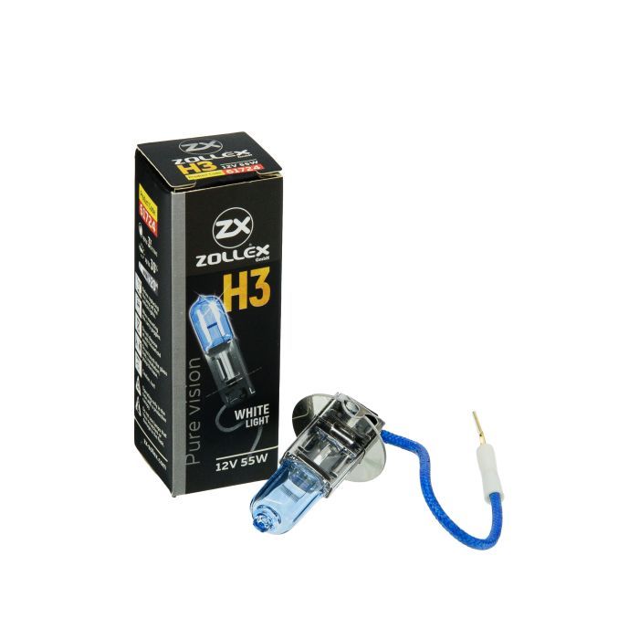 Автолампа Zollex H3 12V 55W Pure vision (2861724) зображення 2