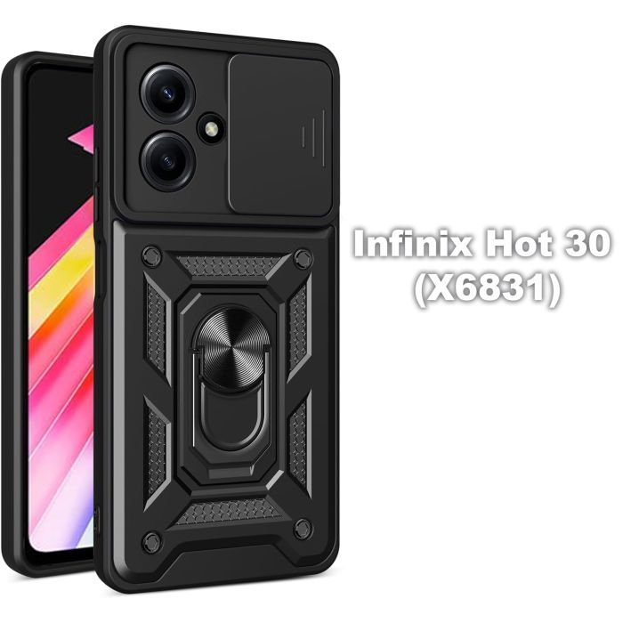 Чохол до мобільного телефона BeCover Military Infinix Hot 30 (X6831) Black (709957) зображення 5